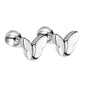 Wholesale 18K Gold Butterfly Stud Earrings Graceful Design