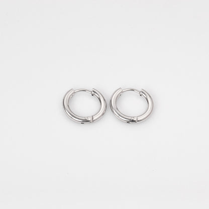 Wholesale Stainless Steel Hoop Earrings Multiple Colors Hypoallergenic