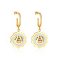 Bulk 18K Gold Christmas Tree Stud Earrings