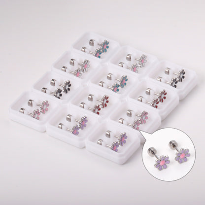 Wholesale Ornate Floral Studs Victorian Elegance