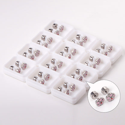 Wholesale Blossom Stud Earrings Soft Romance