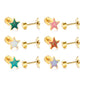 Bulk Gem Heart Studs Luxe Allure