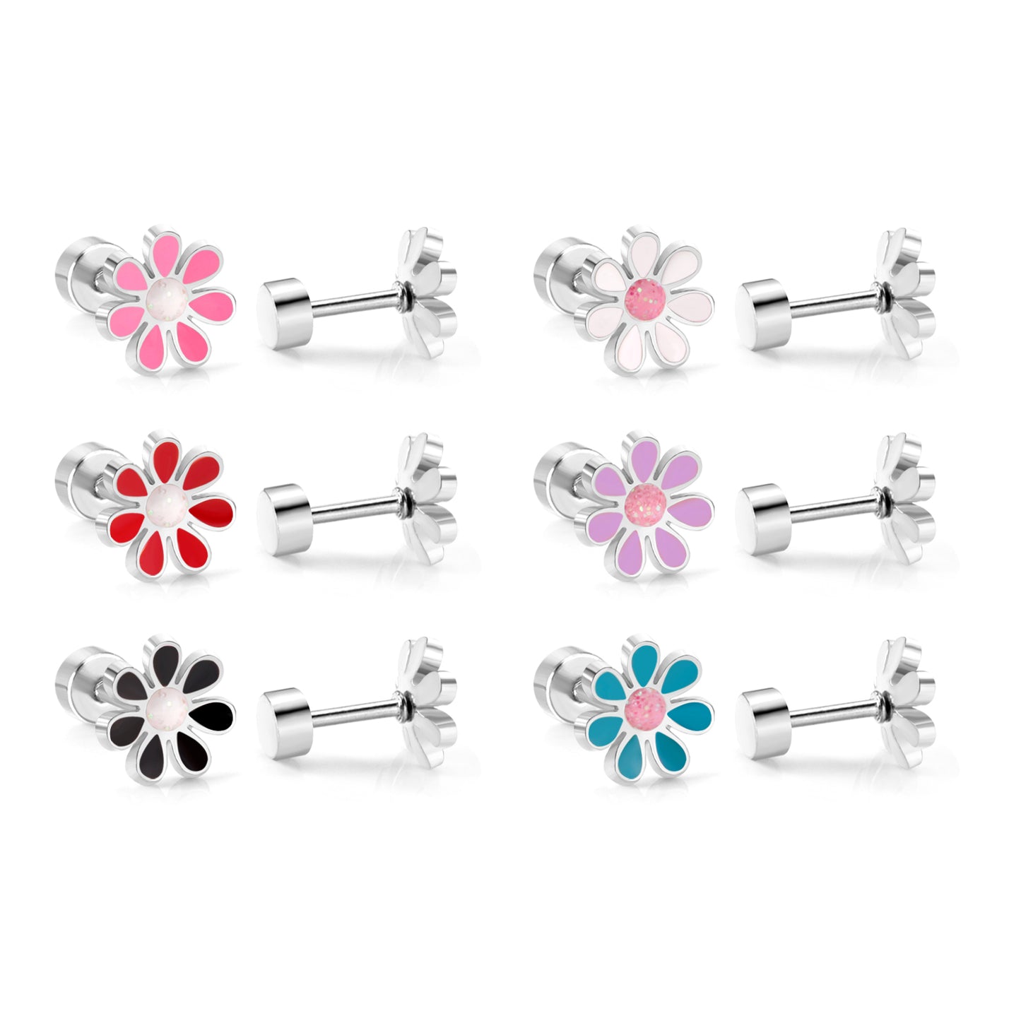 Wholesale Ornate Floral Studs Victorian Elegance