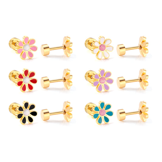 Wholesale Ornate Floral Studs Victorian Elegance