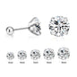 Bulk 18K Gold Cylinder Back Studs Contemporary Edge Urban Fashion Statement