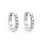 Bulk 18K Gold Diamond Hoop Earrings for Jewelry Distributor Sparkling Design