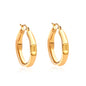 Bulk Smooth Hoop Earrings for Fashion Suppliers Classic Style