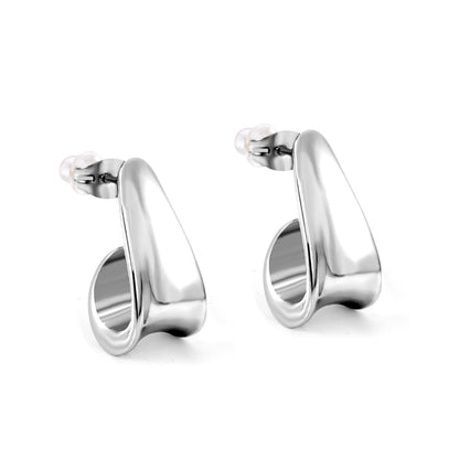 Bulk 18K Gold Irregular Stud Earrings Hypoallergenic
