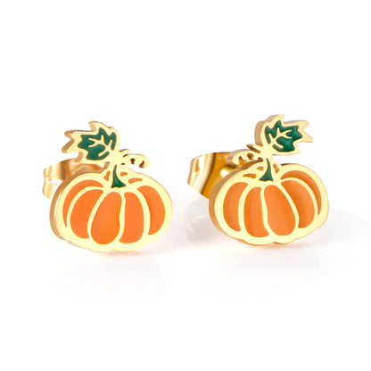 Wholesale 18K Gold Halloween Pumpkins Fast Production