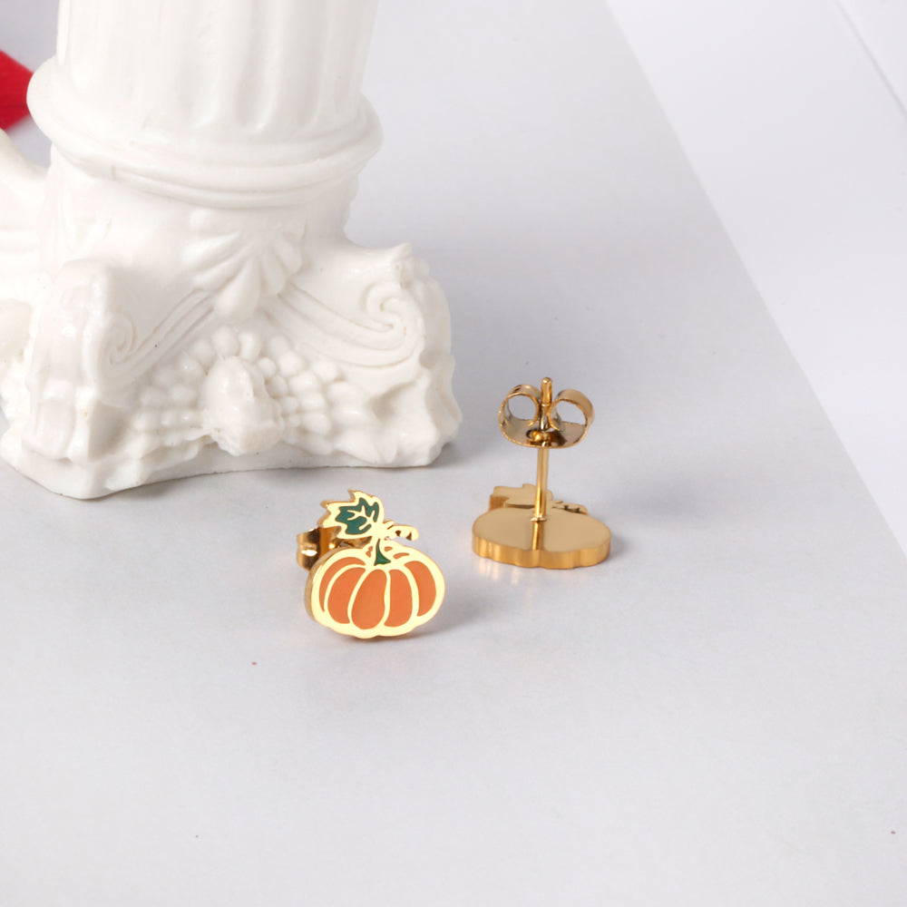 Wholesale 18K Gold Halloween Pumpkins Fast Production
