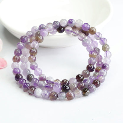 Ombre Amethyst Multi-Wrap Bracelet | Natural Purple Gradient Jewelry