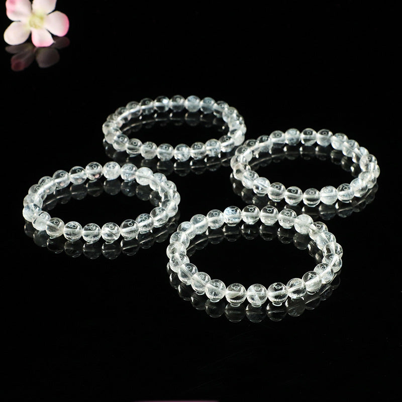 Bulk Faceted Clear Quartz Bracelets | Premium Master Healer Crystal Supply