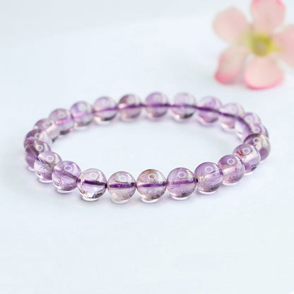 High-Luster Lavender Amethyst Bracelet | Premium Clear Gemstone Wholesale