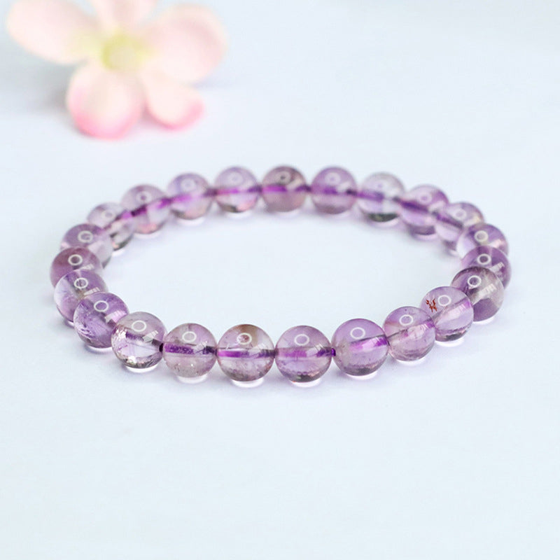 High-Luster Lavender Amethyst Bracelet | Premium Clear Gemstone Wholesale