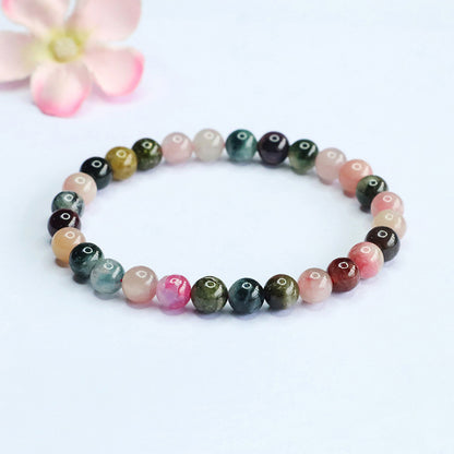 Wholesale Single-Strand Mixed Tourmaline Bracelets | Factory Direct Jewelry