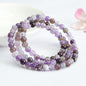 Ombre Amethyst Multi-Wrap Bracelet | Natural Purple Gradient Jewelry