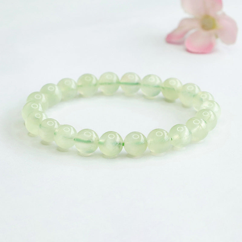 Wholesale Natural Prehnite Bracelets | Bulk Green Gemstone Inventory