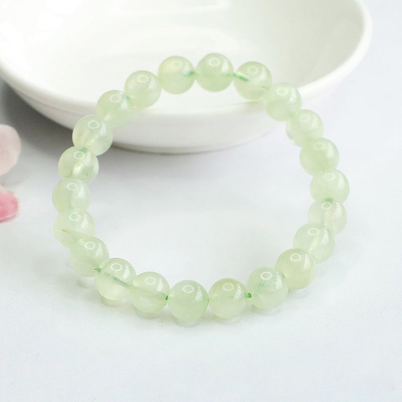 Wholesale Natural Prehnite Bracelets | Bulk Green Gemstone Inventory