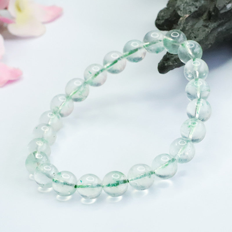 Wholesale Natural Fuchsite Green Mica Bracelets | Unique Niche Gemstone Sourcing