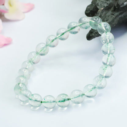Wholesale Natural Fuchsite Green Mica Bracelets | Unique Niche Gemstone Sourcing