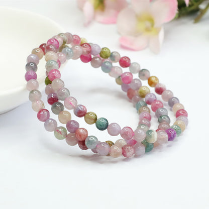 Wholesale Pastel Tourmaline Bracelets | Light Candy Color Crystal Supplier