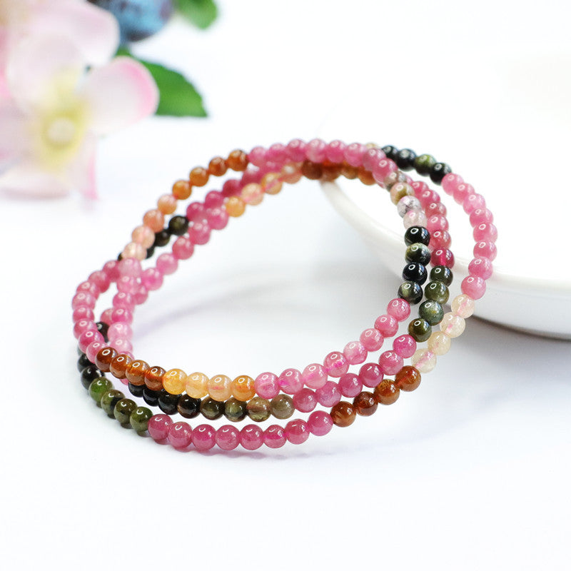 Bulk Rainbow Tourmaline Multi-Strand Bracelets | High-Margin Jewelry Supply