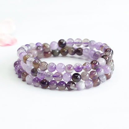 Ombre Amethyst Multi-Wrap Bracelet | Natural Purple Gradient Jewelry
