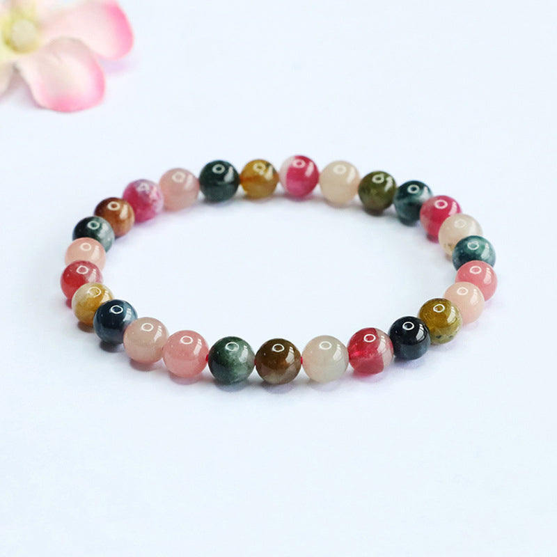 Wholesale Single-Strand Mixed Tourmaline Bracelets | Factory Direct Jewelry