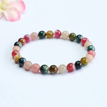 Wholesale Single-Strand Mixed Tourmaline Bracelets | Factory Direct Jewelry