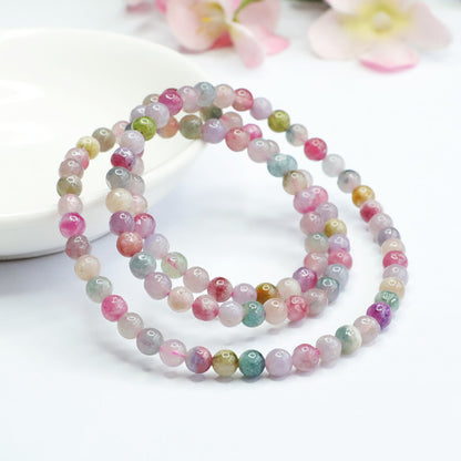 Wholesale Pastel Tourmaline Bracelets | Light Candy Color Crystal Supplier