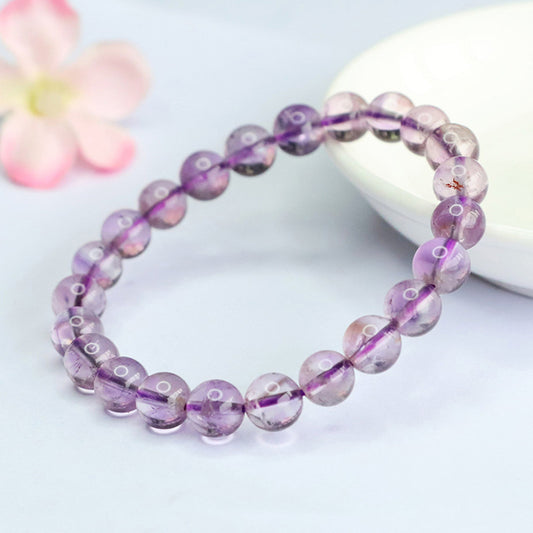 High-Luster Lavender Amethyst Bracelet | Premium Clear Gemstone Wholesale
