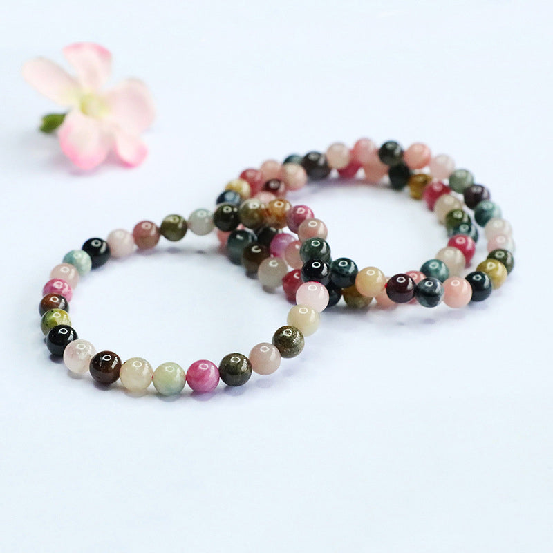 Wholesale Single-Strand Mixed Tourmaline Bracelets | Factory Direct Jewelry