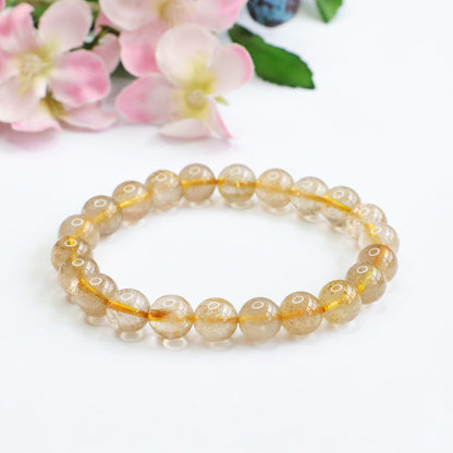 Wholesale Golden Rutilated Quartz Bracelets | Bulk Sourcing for Premium Crystal Jewelry