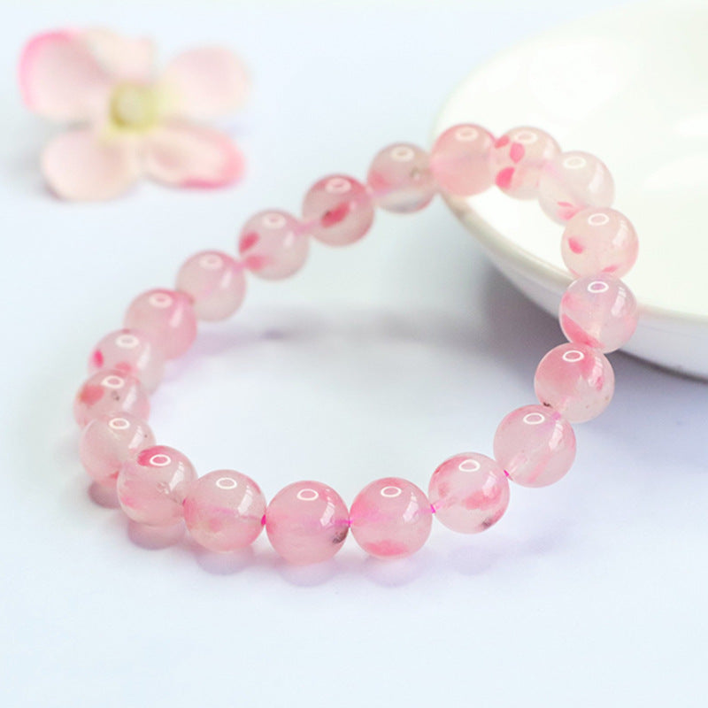 Wholesale Pink Rhodonite Bracelets | Bulk Healing Crystal Jewelry Supply