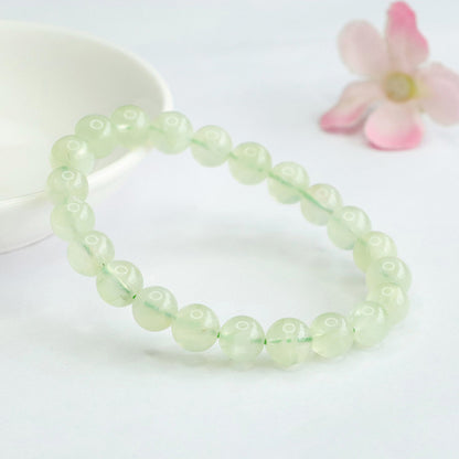 Wholesale Natural Prehnite Bracelets | Bulk Green Gemstone Inventory