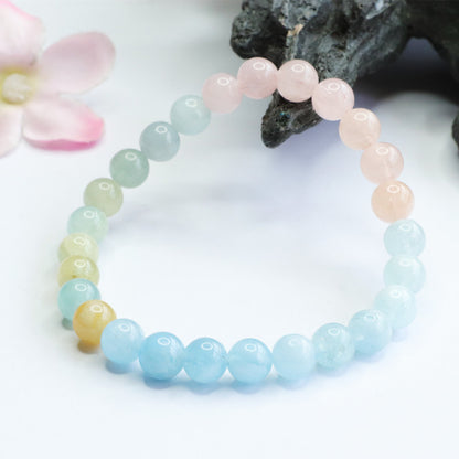 Wholesale Natural Morganite Bracelets | Bulk Beryl Gemstone Supplier
