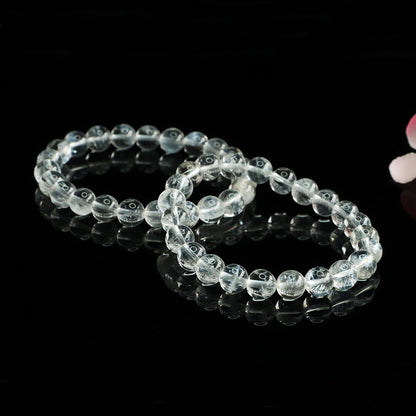Bulk Faceted Clear Quartz Bracelets | Premium Master Healer Crystal Supply