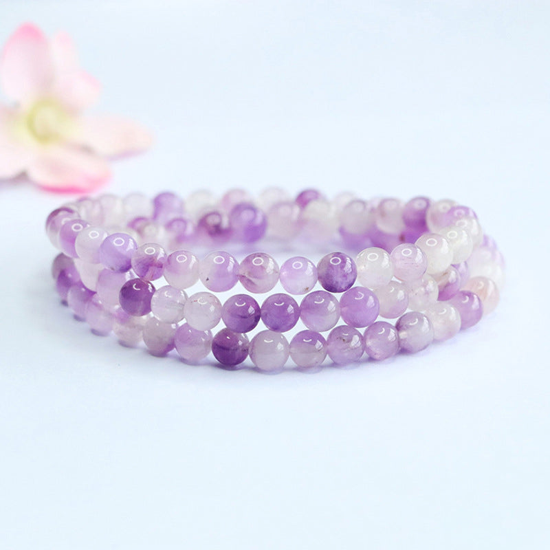 Wholesale Lavender Amethyst Wrap Bracelets | Bulk Purple Crystal Inventory