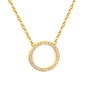 Hypoallergenic 304L Steel Open Circle Micro Pave Choker Wholesale