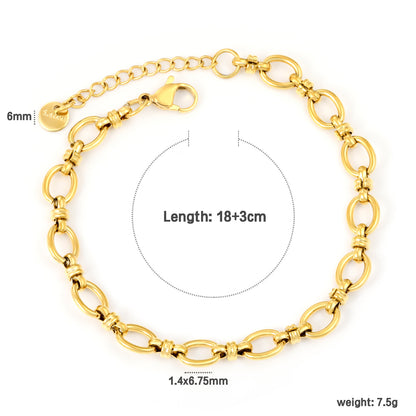 Wholesale Dainty Cable Chain Bracelet | Thin Gold Plated Adjustable Everyday