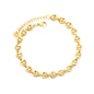 Wholesale Delicate Heart Bracelet | Dainty Gold Chain with Charm Accents