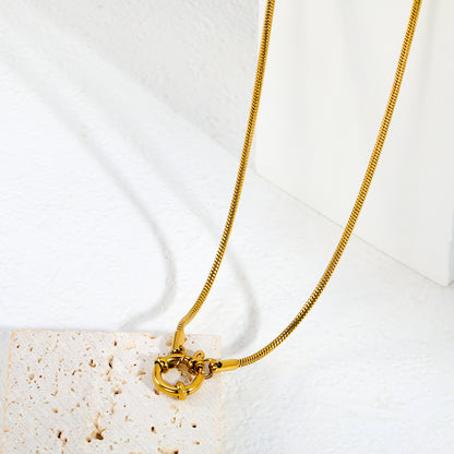Tarnish Free Heavy Weight 304L Steel 2mm Square Snake Chain Necklaces 45cm