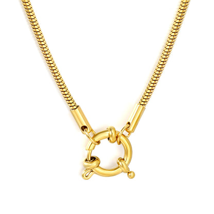 Tarnish Free Heavy Weight 304L Steel 2mm Square Snake Chain Necklaces 45cm