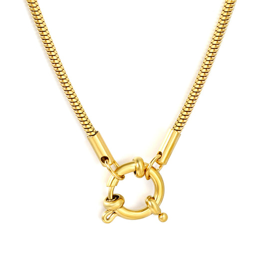 Tarnish Free Heavy Weight 304L Steel 2mm Square Snake Chain Necklaces 45cm