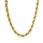 Chunky Mixed Metal Gold Silver Braided Mesh Chain Necklaces