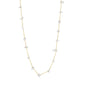 Wholesale 304L Stainless Steel 40+5cm MOP Stone Necklace