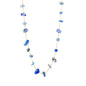 Wholesale Stainless Steel Blue Stone Necklace | Ocean Style Jewelry Bulk