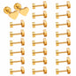 Wholesale Multicolor Heart Shaped Stud Earrings