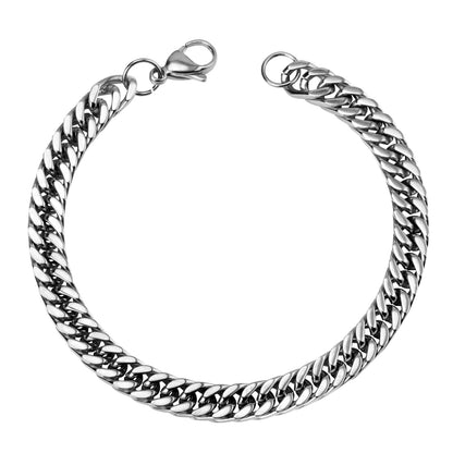 Wholesale 18K Gold Plated Seamless Cable Chain Bracelets