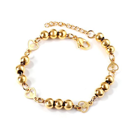 bead-heart-link-bracelet-minimalist